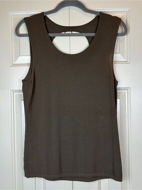 Luca Luca Grey Sleeveless Tank Top